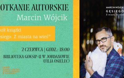 Zapraszamy na spotkanie autorskie z Marcinem Wójcikiem